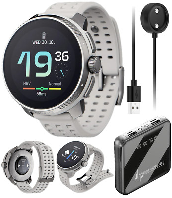 SUUNTO Race Sports Steel Smartwatch Birch GPS Tracker AMOLED with Power Bank