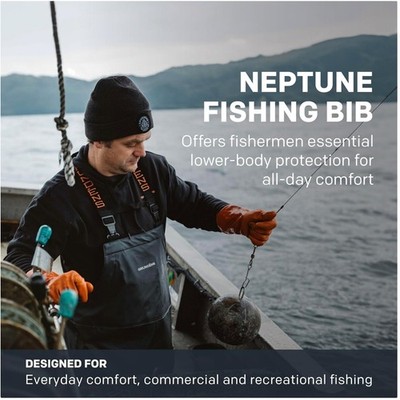 High Waist Men's Fishing Bibs, Neptune Collection