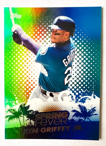 2013 Topps Ken Griffey Jr. Spring Fever FOIL Insert Card #SF-35 Mariners Legend!