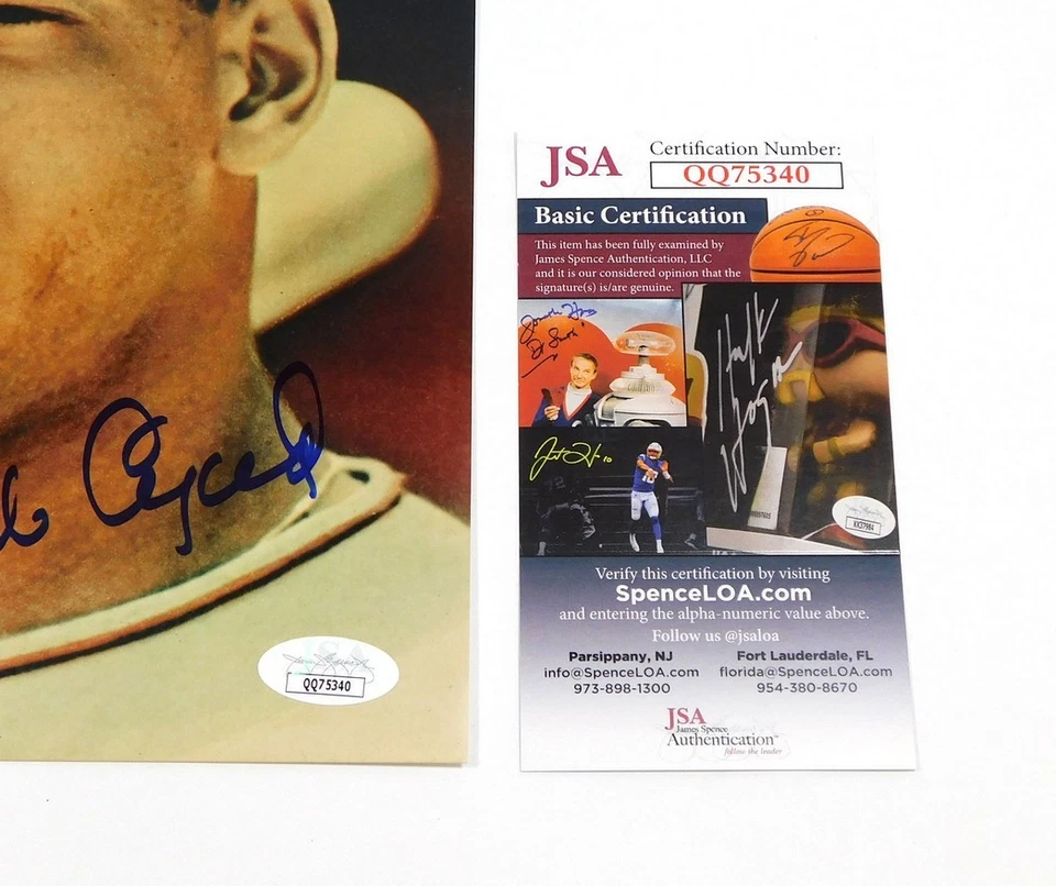 Orlando Cepeda Signed 8 x 10 Color Photo Giants JSA Auto DA045200 - Image 3 of 3