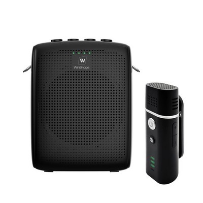 WinBridge Portable Voice Amplifier with Bluetooth Lavalier Microphone,Teacher Mi