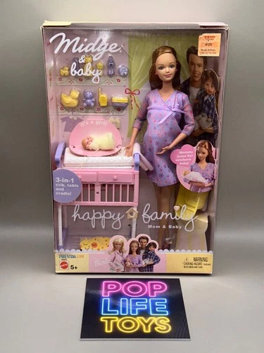 New ListingVintage 2002 Mattel “Happy Family Midge & Baby” #56663 *NRFB*