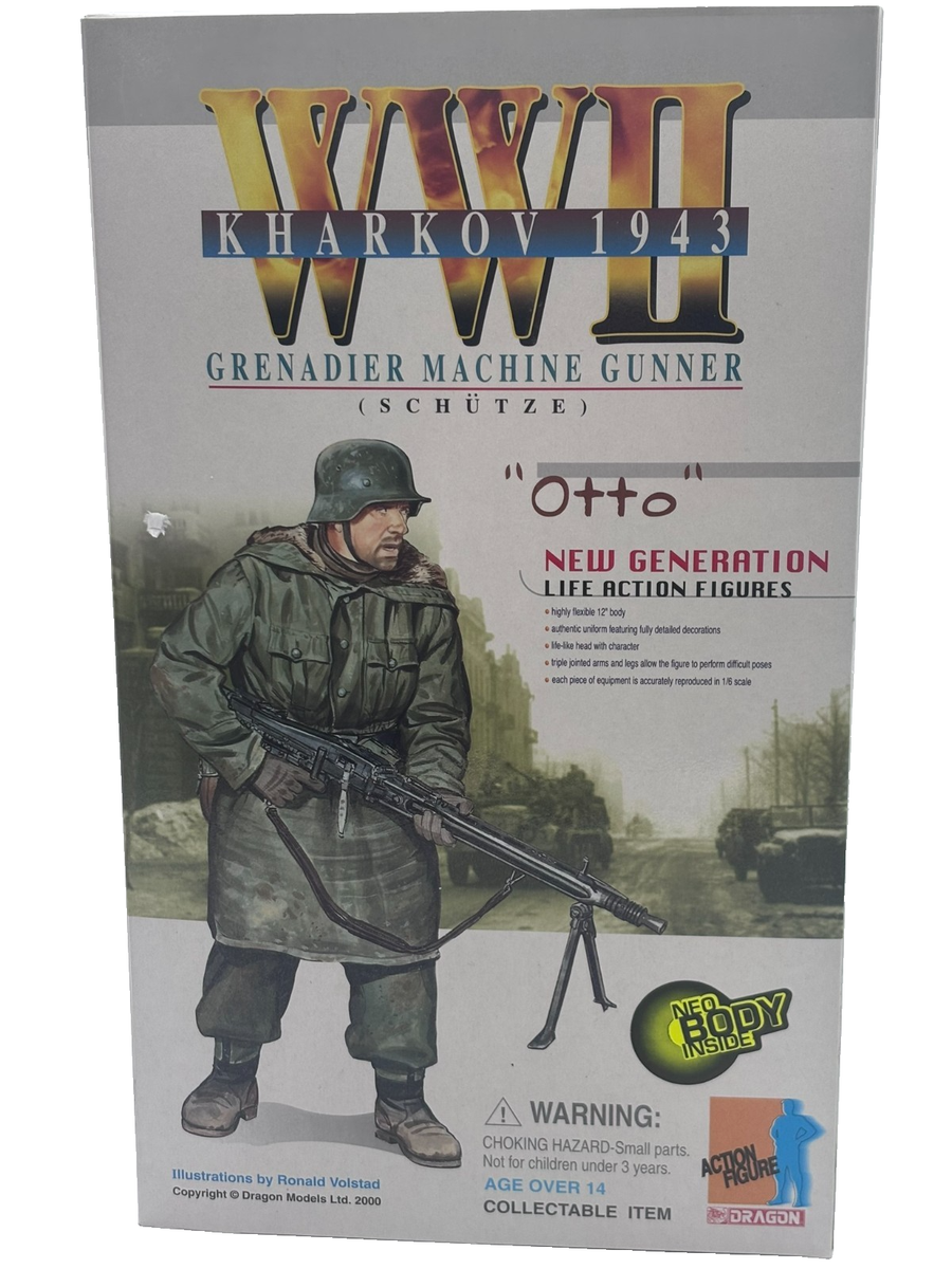 Dragon 1/6 WWII German Grenadier Machine Gunner 