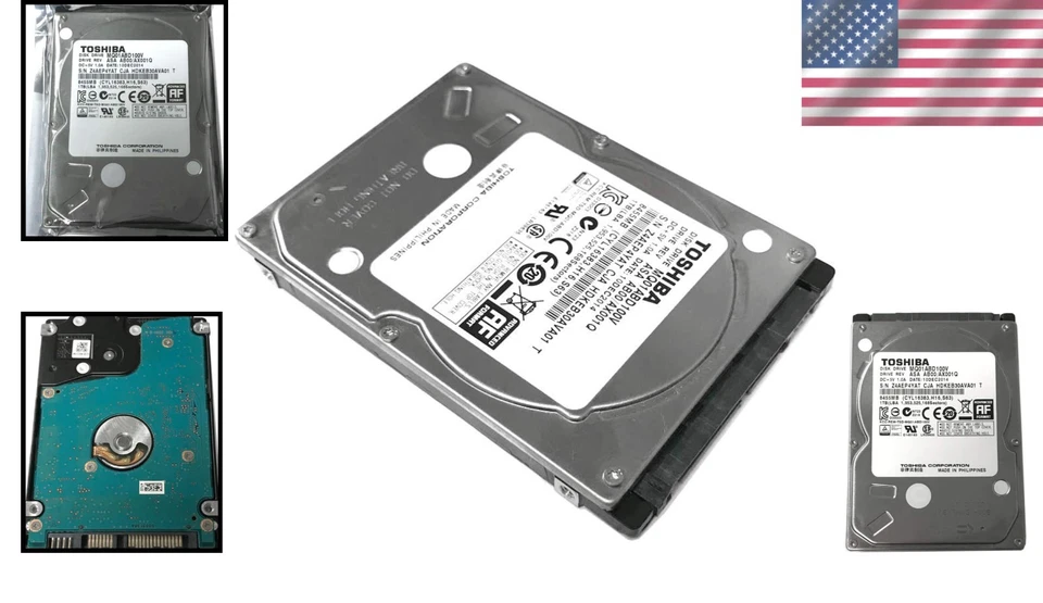Portable 1TB 5400RPM SATA Hard Drive - Upgrade Your Laptop Storage Solutions - Image 2 of 4