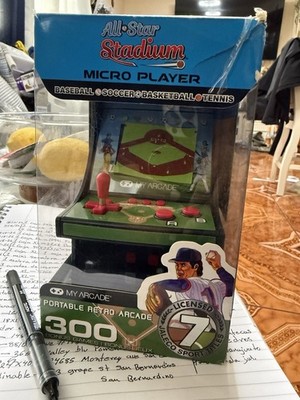 My Arcade Bases Loaded Pocket Player Handheld Game Console 7 Games DGUNL-3278