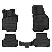 Gummi-FußMatten Skoda Karoq 2017- Novline Passgenau Auto Set