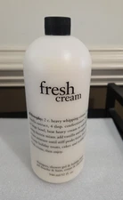 Philosophy Fresh Cream Hydrating SHAMPOO SHOWER Gel BUBBLE BATH  32 fl. oz.