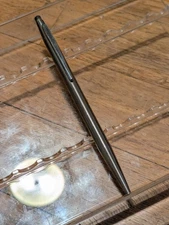 D3 Steel Ct Montblanc Noblesse Ballpoint Pen - Needs Refill - Loose Clip