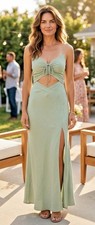 Saints & Secrets dress NEW summer midi clubwear resort size XS party festival