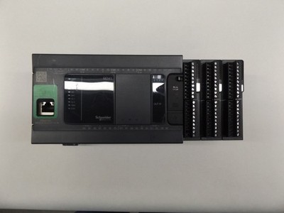 Schneider Electric Modicon M241 TM241CE24T with three expansion modules included