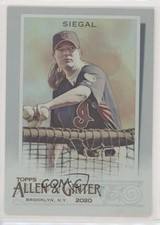 2020 Topps Allen & Ginter's Hot Box Silver Portrait Justine Siegal #228 0f72