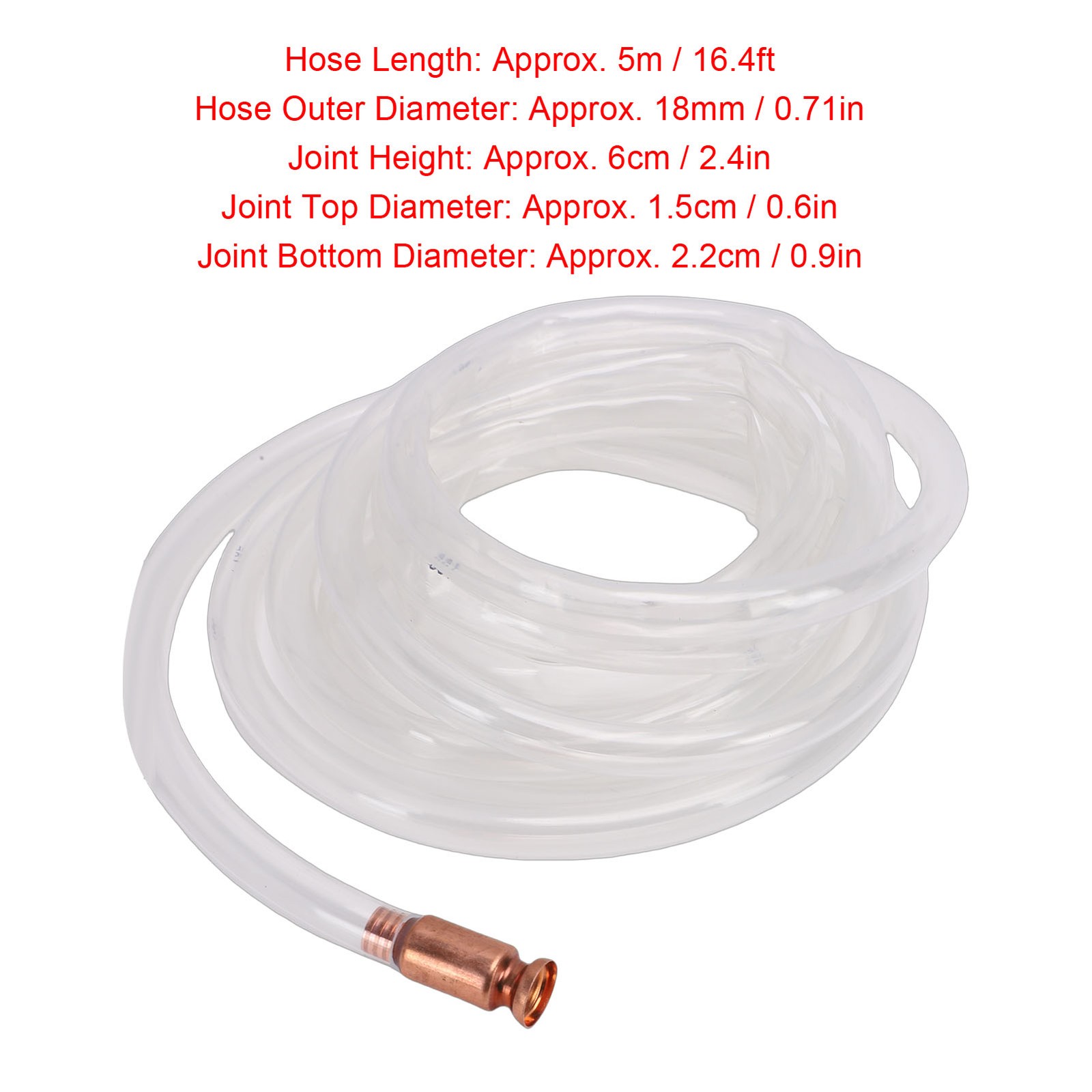 5m Shaker Siphon Hose For Gasoline Fuel Transfer Pump Recommended