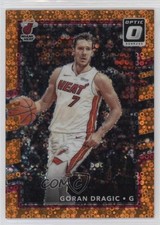 2017-18 Panini Donruss Optic Fast Break Orange Prizm 40/193 Goran Dragic #76 0q3