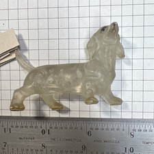 Small Resin or Plastic Dog Figurine - FREE SHIPPING 
