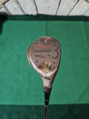 Wilson Sam Snead Blue Ridge 240 30 Clima/Guard Strata-bloc 3 Wood / Steel Shaft 