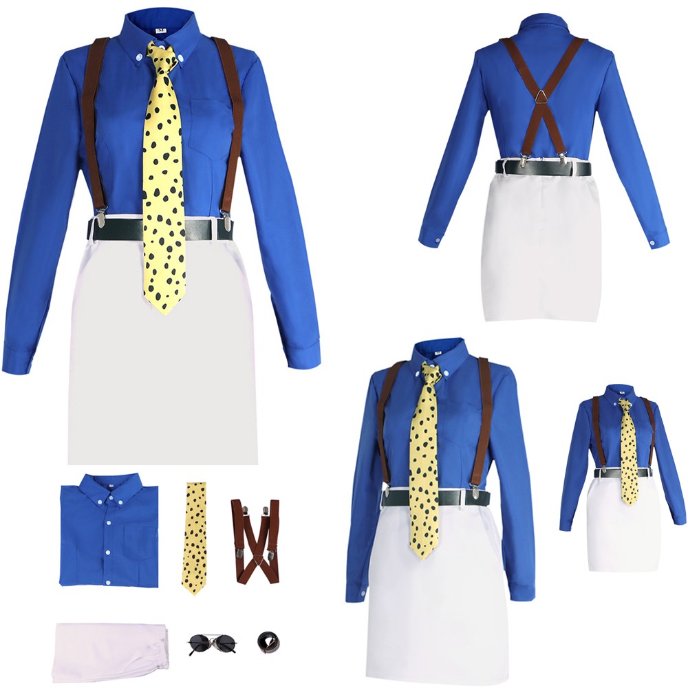 Anime S3(2026) Nanami Kento Cosplay Halloween Shirt skirt Uniform