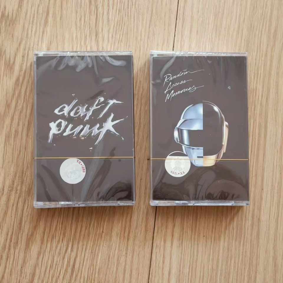 3pcs Daft Punk Random Access Memories Retro Album Tape Sealed Cassettes NEW - Image 2 of 4