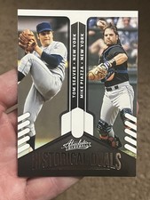 2022 Panini Absolute Historical Duals Tom Seaver & Mike Piazza  #HD-TM