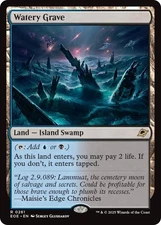 1x Watery Grave - Edge of Eternities - NM  -  MTG