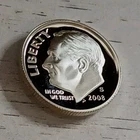 2008-S Cameo Proof 90% Silver Roosevelt Dime - Low Mintage Year ~ Ships Free!