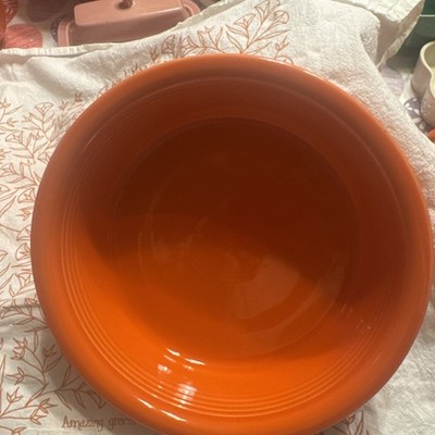 Fiestaware Poppy Extra Large Bowl Serving Bowl Fiesta HLC USA 10.5'' Dia.