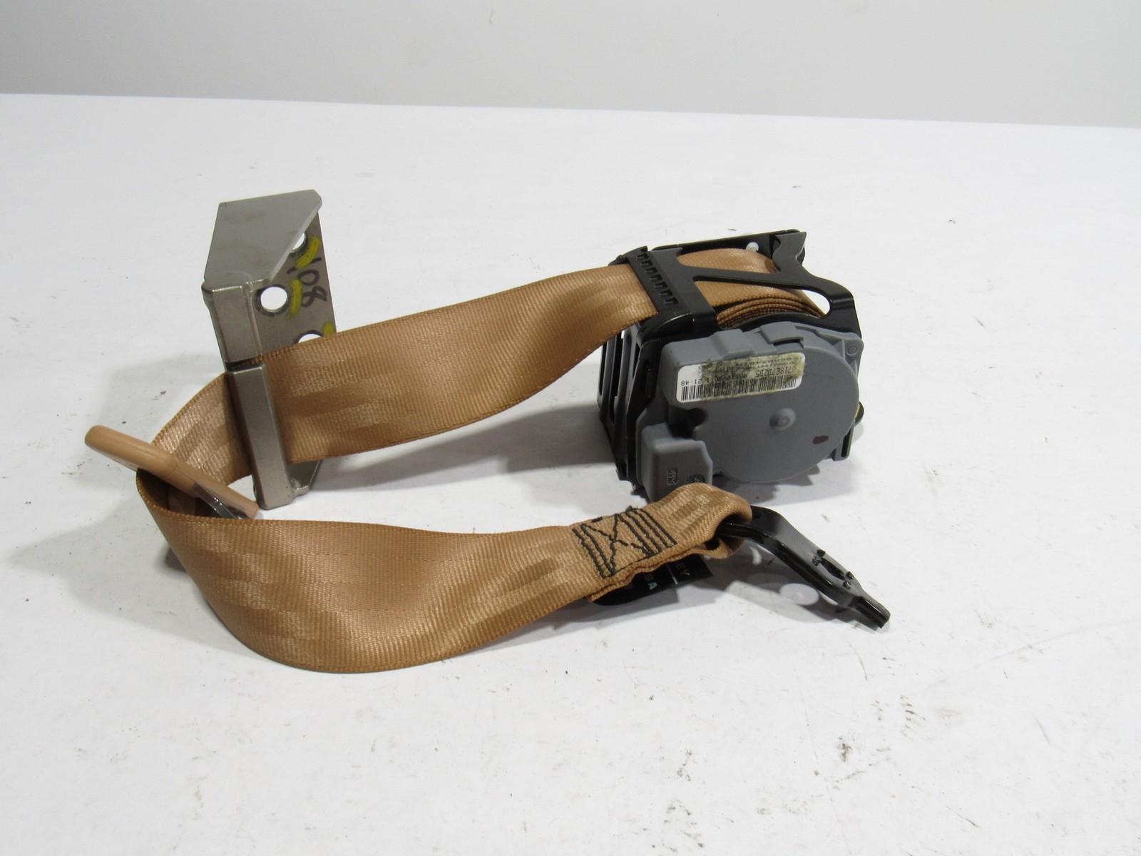10-20 Bentley Mulsanne 2012 Rear Center Middle Seat Belt Seatbelt Retractor @1