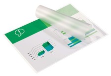 Image of GBC A3 2x125 Micron Gloss Laminating Pouches, Pack of 25, 3747237 Pack 25 125 Mi