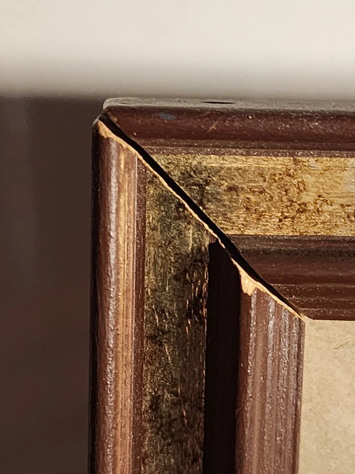 Marco de fotos vintage para pared, 11x14 con cristal Foto 4 de 4