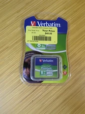 KSE Verbatim 8 GB 66x CompactFlash Memory Card NEW SEALED