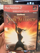 Baldur's Gate: Dark Alliance (PlayStation 2, 2005) PS2 Complete w/ Manual Tested