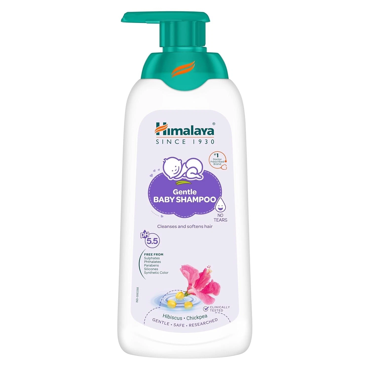 Himalaya Gentle Baby Shampoo No Tears formula | Cleanses, softens (400 ml)
Opens in a new window or