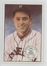 1983 /10000 Earl Averill #6 HOF 0u9w