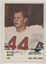 1961 Fleer Kyle Rote #69 2k3