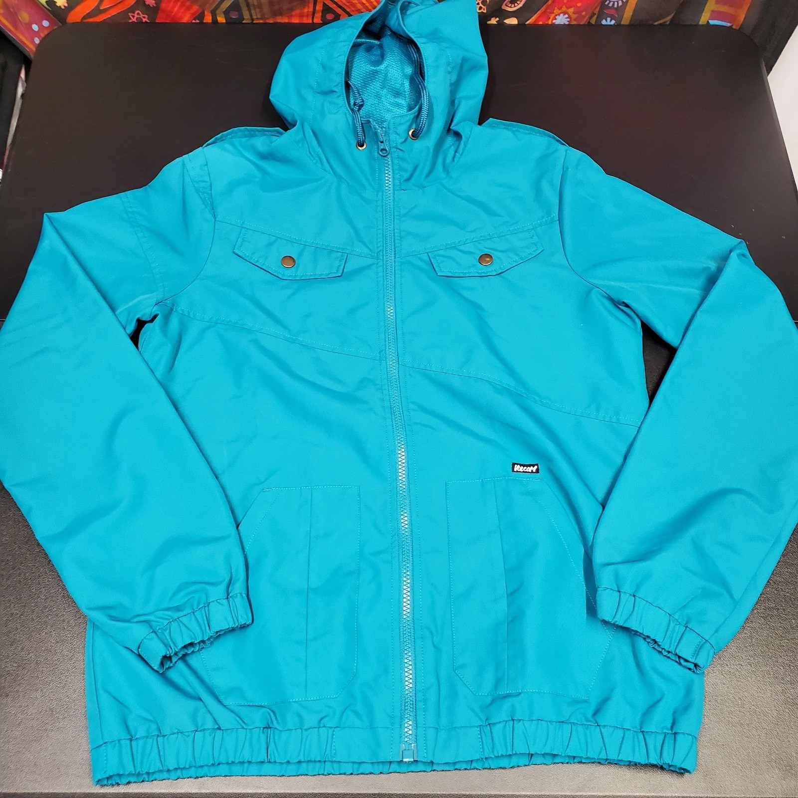 Volcom "Enemy Lines" Jacket Full ZIp Windbreaker … - image 1