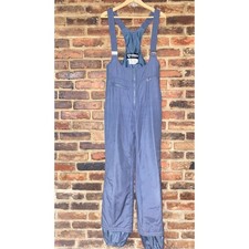FERA Vintage Gray Insulated Winter Snow Bibs Snow Suit Women's Size 14