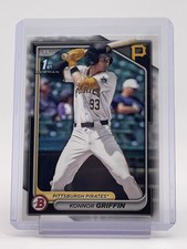 KONNOR GRIFFIN 2024 BOWMAN DRAFT 1ST ROOKIE #BD-22 PIRATES Q3698