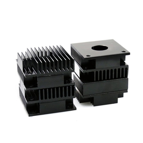 3Pcs Heat Sink Aluminum Heatsink Radiator Cooler Kit for MK7/ (Black) - Afbeelding 8 van 11