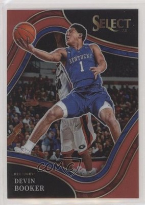 2022 Panini Chronicles Draft Picks Select Red Prizm 127/149 Devin Booker #25 3h1