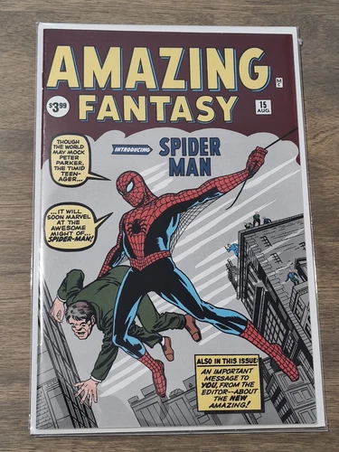Amazing Fantasy #15 REPRINT Facsimile Edition Marvel Comics 2019 1st Spider-Man