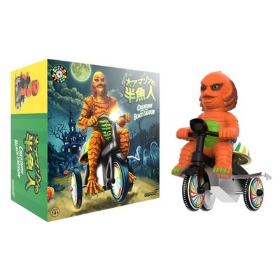 Super7 Super Cycles Universal Monsters Creature from The Black Lagoon Orange ...