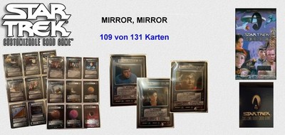Star Trek CCG - MIRROR, MIRROR - 109 von 131 Karten -  Guter Zustand / NM