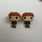 Lot of 2 Harry Potter ‘Fred And George’ FUNKO Pocket Pop! Mini Vinyl Figures