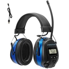 PROTEAR AM FM Radio Hearing Protection Earmuff, Bluetooth 5.4, 30SNR E8830bt