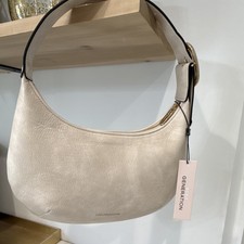 NEW BCBGeneration Crescent Shoulder Bag Vanil...