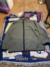 Vintage 90s Nike Fleece Moss Green Pre Loved Rare Essential