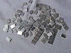 5 Silver Bars 1 gram Pure .999 Fine Solid VALCAMBI SUISSE 1G BAR