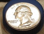 1964 Uncirculated Quarter 90%  Silver Blazing Luster STACKERS DELIGHT #604 ~ 11