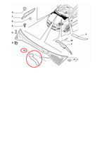 Flexibler Anschluss Unterschutz Fiat Idea - Alfa Mito Original 51810013