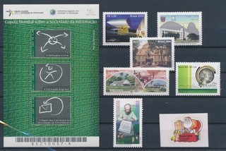 LT16423 Brazil 2005 selection of nice stamps fine lot MNH