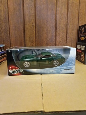 NEW-HOT WHEELS 100% TVR SPEED 12 1/18 SCALE